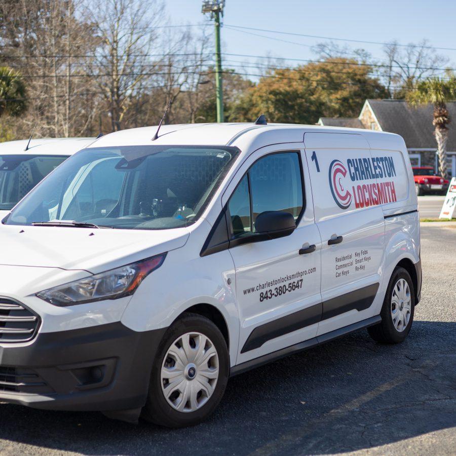 Charleston Locksmith emergency response van ready for 24/7 dispatch